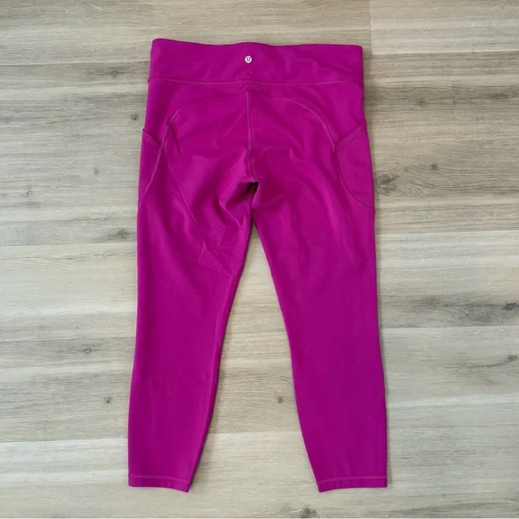 Lululemon wunder train 25” with pockets leggings size 14 - Picture 3 of 4